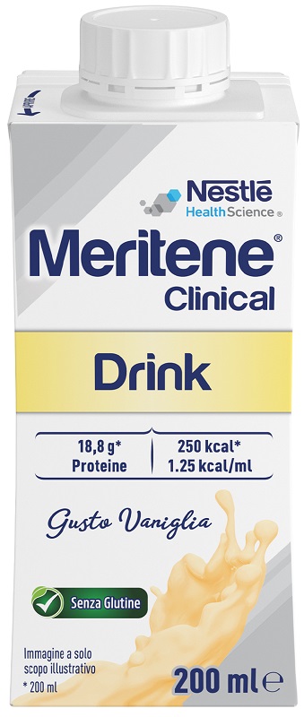 MERITENE CLINICAL DRINK VANIGLIA 200 ML - Farmacia Nuova Dr.ssa Gabriella Catellani
