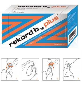 REKORD B12 PLUS 10 FLACONCINI 10 ML - Farmacia Nuova Dr.ssa Gabriella Catellani