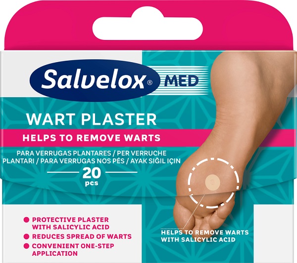 CEROTTO VESCICHE PLANTARI SALVELOX MED WART PLASTER 20 PEZZI - Farmacia Nuova Dr.ssa Gabriella Catellani
