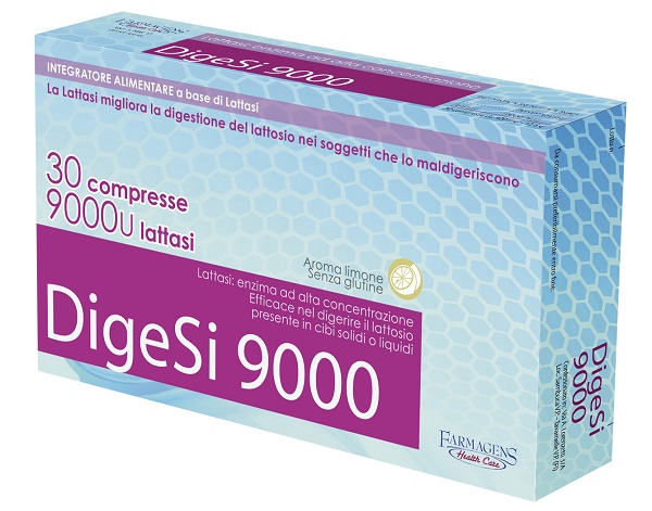 DIGESI 9000 30 COMPRESSE 9000U LATTASI - Farmacia Nuova Dr.ssa Gabriella Catellani