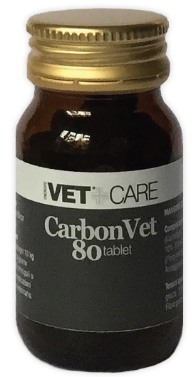 VETCARE CARBONVET 80 COMPRESSE 500 MG - Farmacia Nuova Dr.ssa Gabriella Catellani