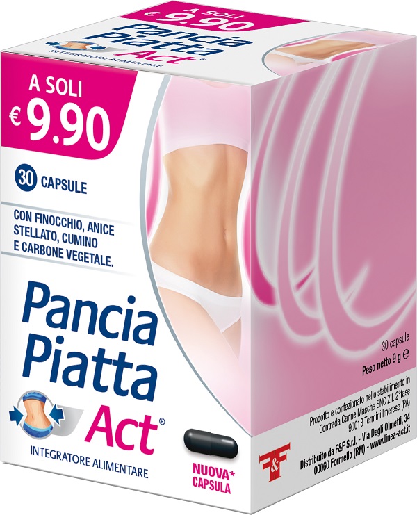 PANCIA PIATTA ACT 30 CAPSULE - Farmacia Nuova Dr.ssa Gabriella Catellani