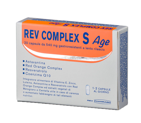 REV COMPLEX S AGE 20 CAPSULE - Farmacia Nuova Dr.ssa Gabriella Catellani