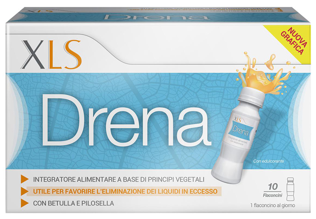 XLS DRENA 10 FLACONCINI X 10 ML - Farmacia Nuova Dr.ssa Gabriella Catellani