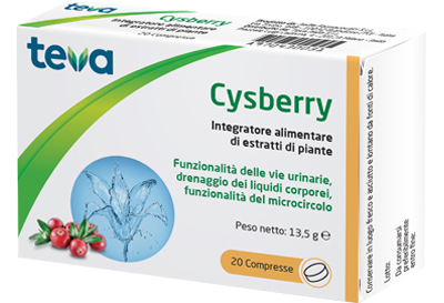 CYSBERRY TEVA 20 COMPRESSE - Farmacia Nuova Dr.ssa Gabriella Catellani
