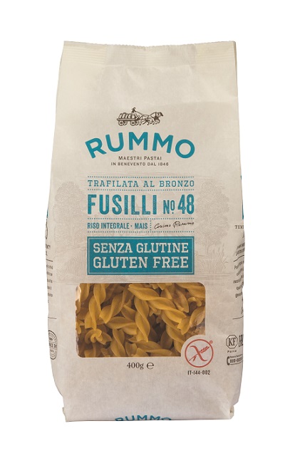 RUMMO FUSILLI N48 DI RISO INTEGRALE E MAIS 400 G - Farmacia Nuova Dr.ssa Gabriella Catellani