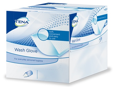 GUANTO PER IGIENE TENA WASH 50 PEZZI - Farmacia Nuova Dr.ssa Gabriella Catellani
