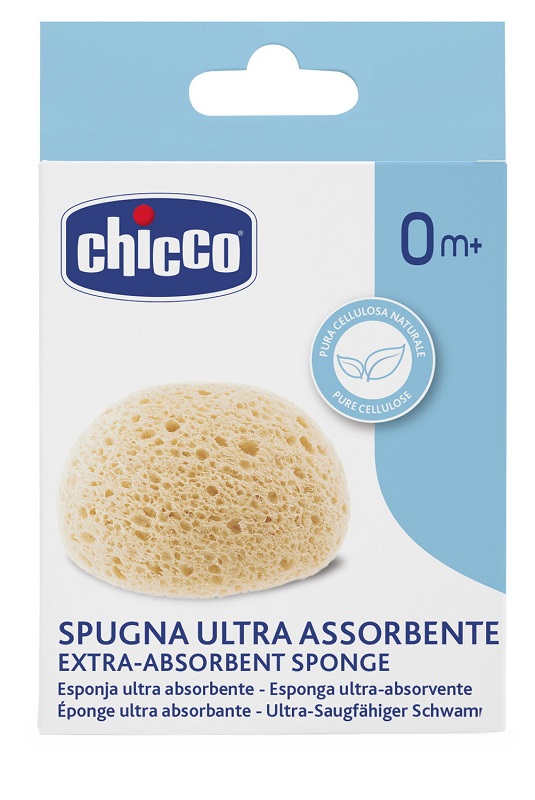 CHICCO SPUGNA ULTRASSOR IGIENE SICURA - Farmacia Nuova Dr.ssa Gabriella Catellani
