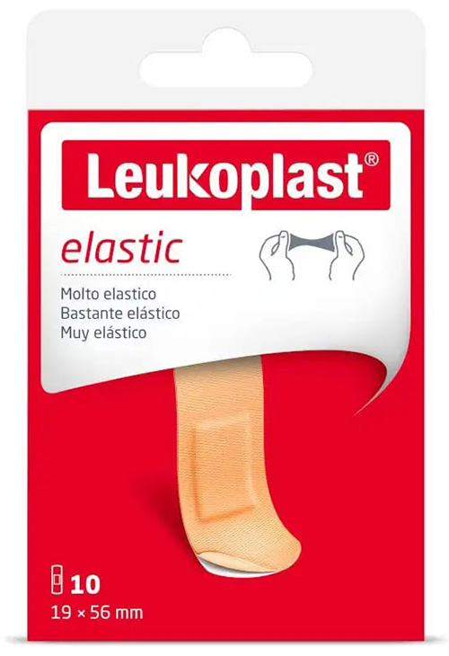 LEUKOPLAST ELASTIC 56X19 10 PEZZI - Farmacia Nuova Dr.ssa Gabriella Catellani