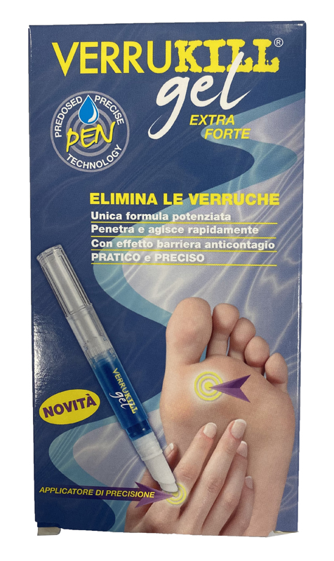 VERRUKILL GEL RIMOZIONE VERRUCHE 2 ML - Farmacia Nuova Dr.ssa Gabriella Catellani