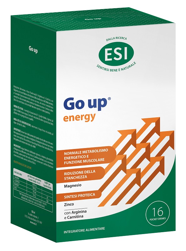 ESI GO UP ENERGY 16 POCKET DRINK DA 20 ML - Farmacia Nuova Dr.ssa Gabriella Catellani