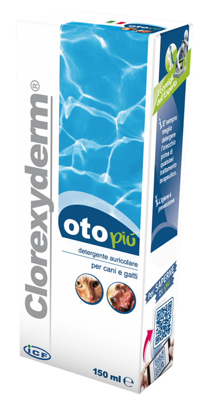 CLOREXYDERM OTO PIU' 150 ML - Farmacia Nuova Dr.ssa Gabriella Catellani