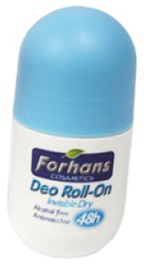 FORHANS COSMETIC ROLL-ON INVISIBLE DRY 50 ML - Farmacia Nuova Dr.ssa Gabriella Catellani