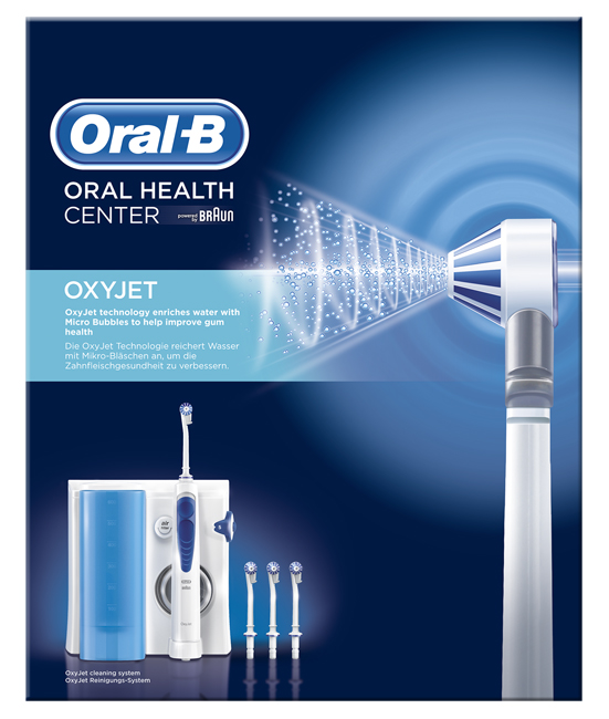 ORAL-B ORAL HEALTH CENTER IDROPULSORE OXYJET MD20 - Farmacia Nuova Dr.ssa Gabriella Catellani