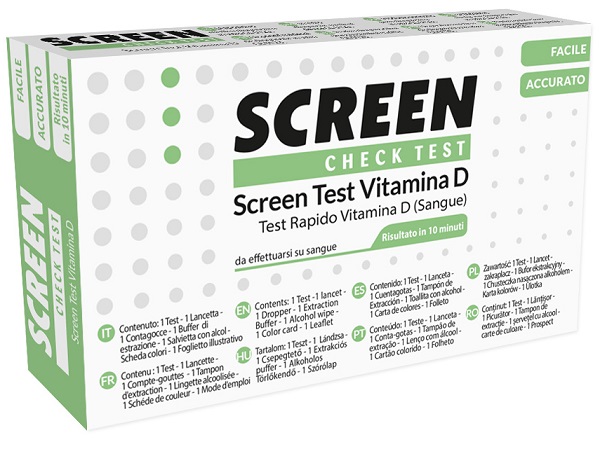 SCREEN TEST RAPIDO 25-IDROSSIVITAMINA D PUNGIDITO 1 PEZZO - Farmacia Nuova Dr.ssa Gabriella Catellani