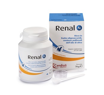RENAL N MANGIME COMPLEMENTARE PER CANI E GATTI BARATTOLO 70 G - Farmacia Nuova Dr.ssa Gabriella Catellani