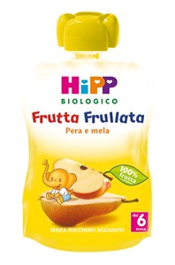 HIPP BIO FRUTTA FRULLATA PERA MELA 90 G - Farmacia Nuova Dr.ssa Gabriella Catellani