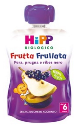 HIPP BIO FRUTTA FRULLATA PERA PRUGNA RIBES 90 G - Farmacia Nuova Dr.ssa Gabriella Catellani