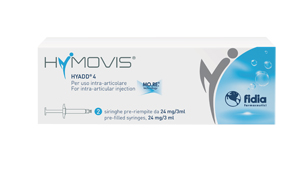 SIRINGA INTRA-ARTICOLARE HYMOVIS ACIDO IALURONICO 24 MG 3 ML 2 PEZZI - Farmacia Nuova Dr.ssa Gabriella Catellani