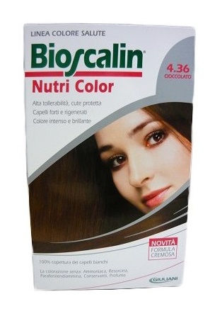 BIOSCALIN NUTRI COLOR 4,36 CIOCCOLATO SINCROB 124 ML - Farmacia Nuova Dr.ssa Gabriella Catellani