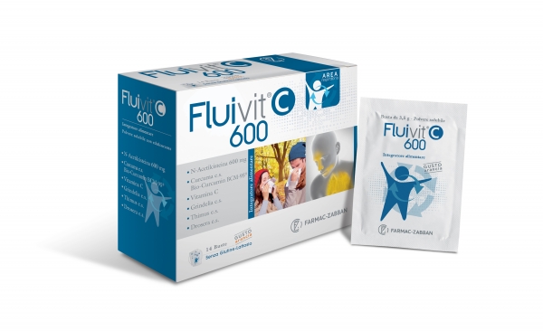 FLUIVIT C 600 14 BUSTINE - Farmacia Nuova Dr.ssa Gabriella Catellani