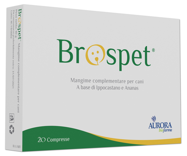 BROSPET 20 COMPRESSE - Farmacia Nuova Dr.ssa Gabriella Catellani