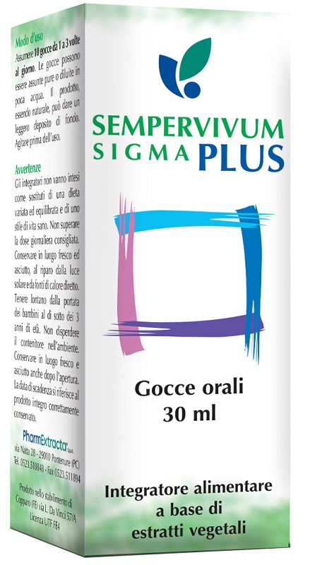 SEMPERVIVUM SIGMA PLUS 30 ML - Farmacia Nuova Dr.ssa Gabriella Catellani