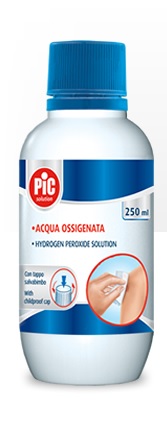 PIC SOLUTION ACQUA OSSIGENATA 10 VOLUMI PEROSSIDO DI IDROGENO 3% 250 ML - Farmacia Nuova Dr.ssa Gabriella Catellani