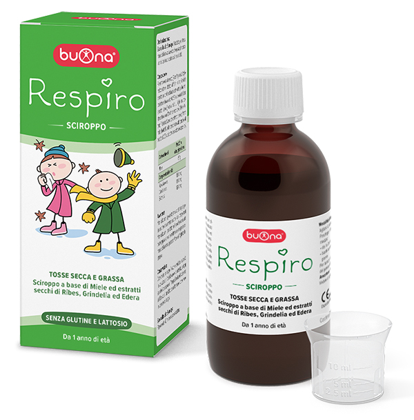 BUONA RESPIRO SCIROPPO 140 ML - Farmacia Nuova Dr.ssa Gabriella Catellani
