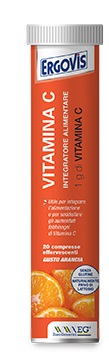 ERGOVIS VIT C 1000MG 20 COMPRESSE EFFERVESCENTI - Farmacia Nuova Dr.ssa Gabriella Catellani