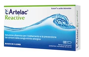 ARTELAC REACTIVE SOLUZIONE OFTALMICA MONODOSE 10 UNITA' DA 0,5 ML - Farmacia Nuova Dr.ssa Gabriella Catellani