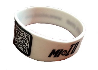 BRACCIALE SALVAVITA MIOID IN SILICONE BIANCO S - Farmacia Nuova Dr.ssa Gabriella Catellani