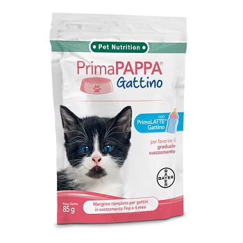 PRIMA PAPPA GATTINO MOUSSE BUSTA 85 G - Farmacia Nuova Dr.ssa Gabriella Catellani