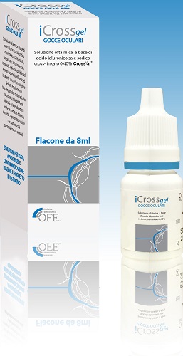 ICROSS GEL GOCCE OCULARI ACIDO IALURONICO CROSS-LINKATO 0,4% 8 ML - Farmacia Nuova Dr.ssa Gabriella Catellani