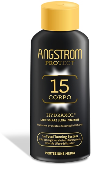 ANGSTROM PROTECT HYDRAXOL LATTE SOLARE PROTEZIONE 15 200 ML - Farmacia Nuova Dr.ssa Gabriella Catellani