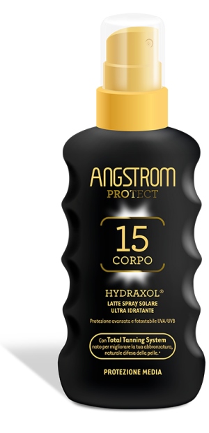 ANGSTROM PROTECT HYDRAXOL LATTE SPRAY SOLARE PROTEZIONE 15 175 ML - Farmacia Nuova Dr.ssa Gabriella Catellani