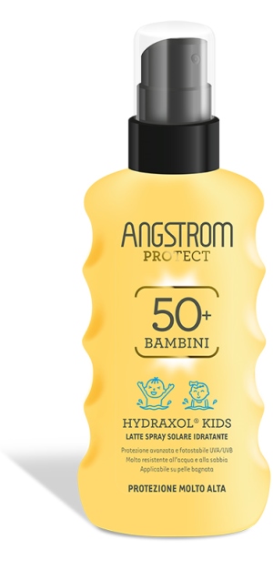 ANGSTROM PROTECT HYDRAXOL KIDS LATTE SPRAY SOLARE ULTRA PROTEZIONE 50+ 175 ML - Farmacia Nuova Dr.ssa Gabriella Catellani