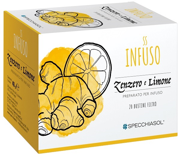 INFUSO TISANA ZENZERO + LIMONE 20 FILTRI - Farmacia Nuova Dr.ssa Gabriella Catellani