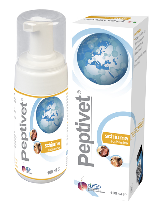 PEPTIVET SCHIUMA FOAM 100 ML - Farmacia Nuova Dr.ssa Gabriella Catellani