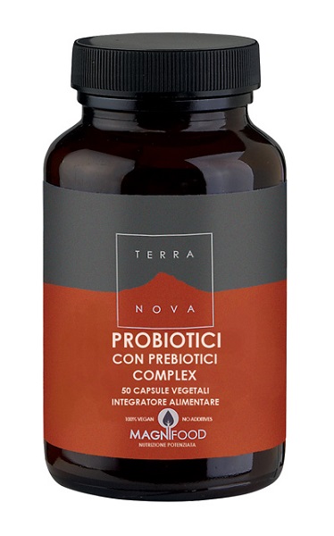 TERRANOVA PROBIOTICI CON PREBIOTICI COMPLEX 50 CAPSULE VEGETALI - Farmacia Nuova Dr.ssa Gabriella Catellani