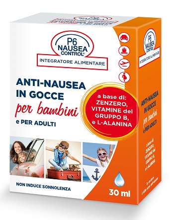 P6 NAUSEA CONTROL GOCCE ANTINAUSEA 30 ML - Farmacia Nuova Dr.ssa Gabriella Catellani
