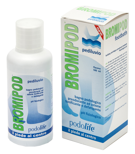 BROMIPOD PEDILUVIO DEFATICANTE 500 ML - Farmacia Nuova Dr.ssa Gabriella Catellani