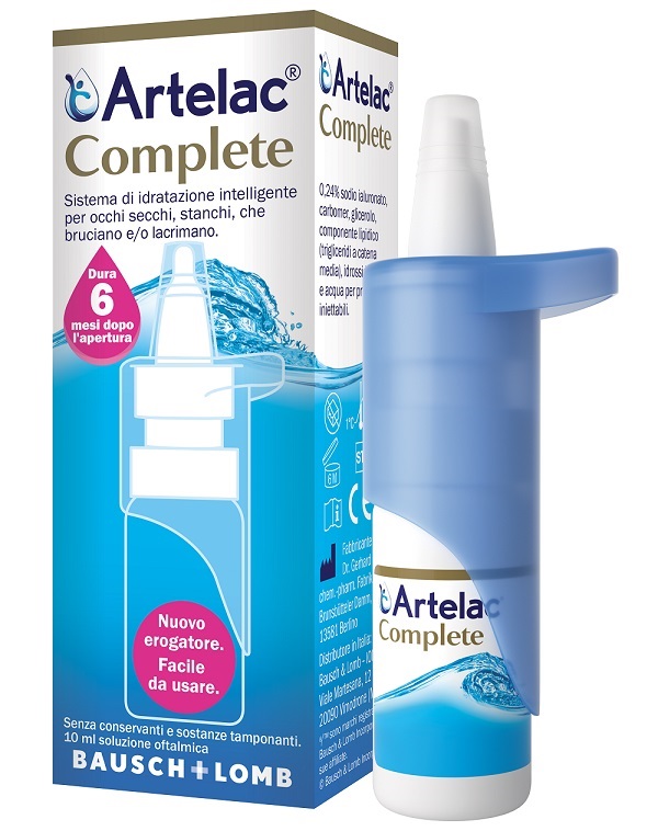 ARTELAC COMPLETE MULTIDOSE 10 ML - Farmacia Nuova Dr.ssa Gabriella Catellani