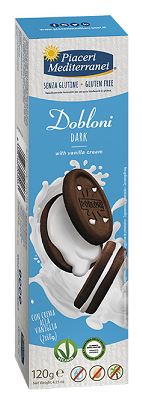 PIACERI MEDITERRANEI DOBLONI DARK 120 G - Farmacia Nuova Dr.ssa Gabriella Catellani