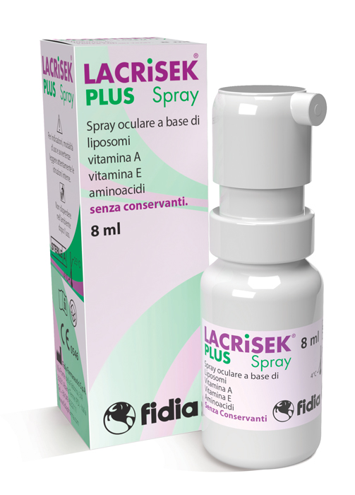 LACRISEK PLUS SPRAY SENZA CONSERVANTI SOLUZIONE OFTALMICA 8 ML - Farmacia Nuova Dr.ssa Gabriella Catellani