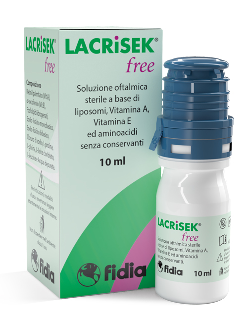 LACRISEK FREE SOLUZIONE OFTALMICA SENZA CONSERVANTI 10 ML - Farmacia Nuova Dr.ssa Gabriella Catellani