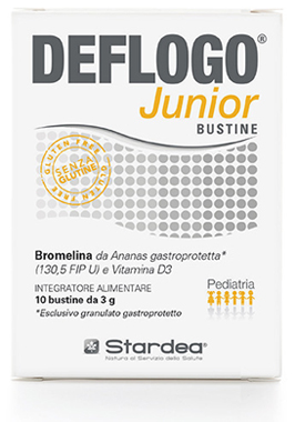 DEFLOGO JUNIOR 10 BUSTINE - Farmacia Nuova Dr.ssa Gabriella Catellani