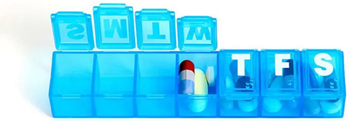 PORTAPILLORE SET MEDSTIMANALE MEDS - Farmacia Nuova Dr.ssa Gabriella Catellani