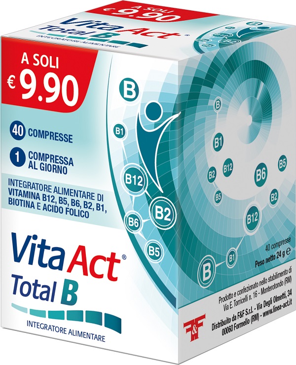VITA ACT TOTAL B 40 COMPRESSE - Farmacia Nuova Dr.ssa Gabriella Catellani