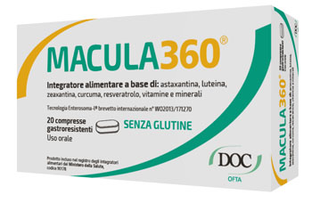 MACULA360 20 COMPRESSE GASTRORESISTENTI - Farmacia Nuova Dr.ssa Gabriella Catellani